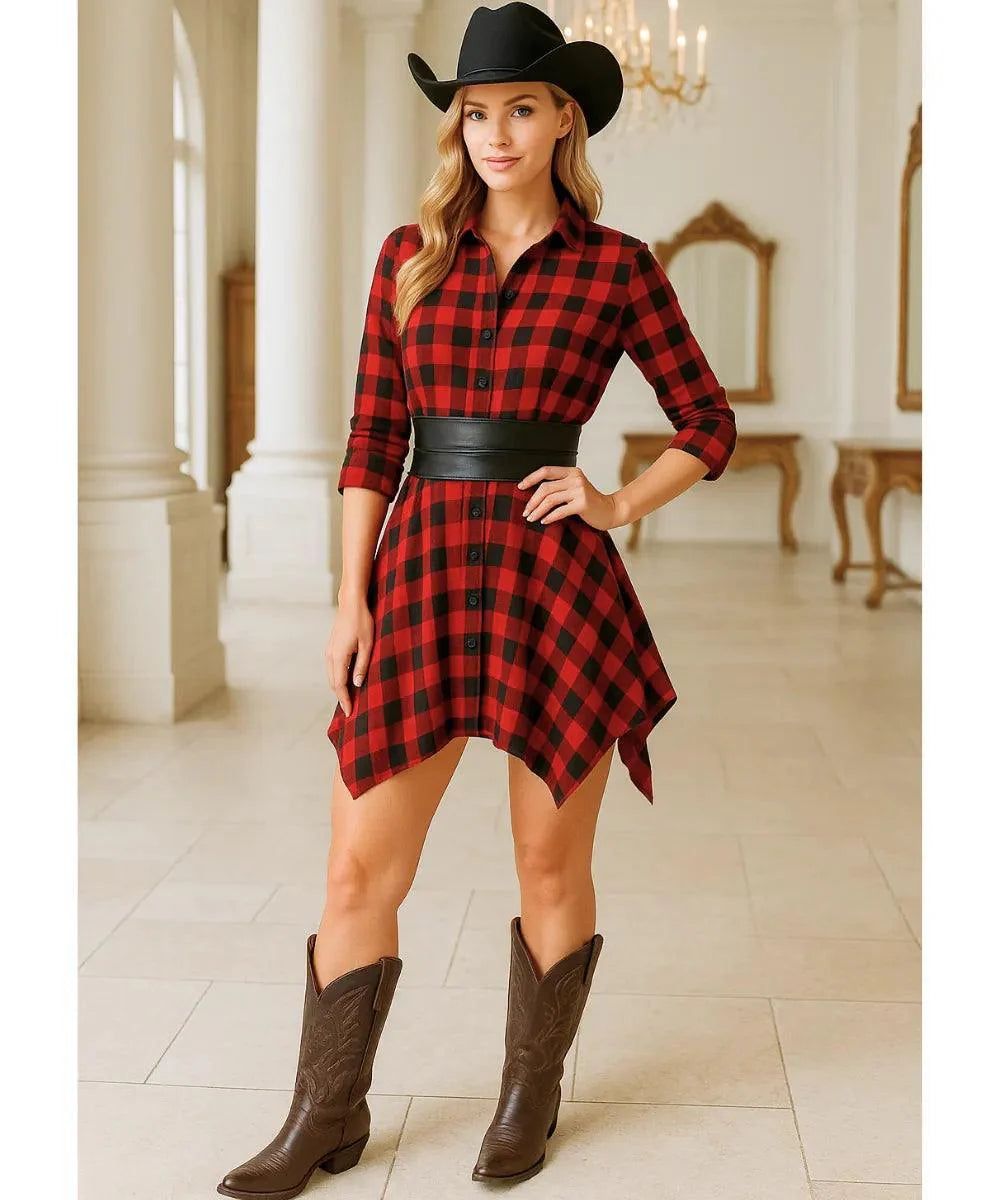 Vestido Country Festa Junina Curto | Aya