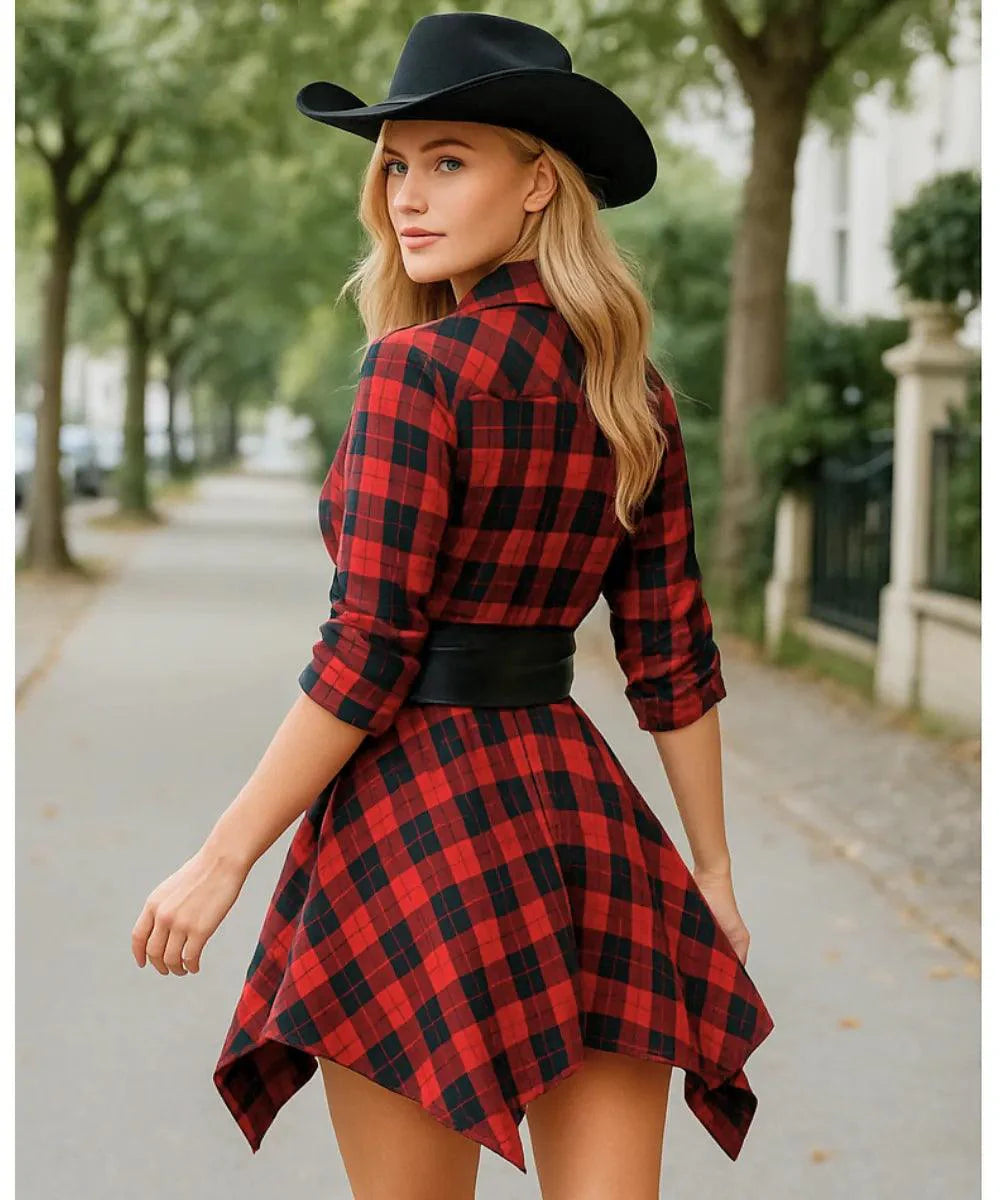 Vestido Country Festa Junina Curto | Aya