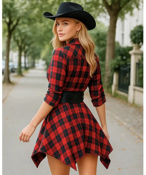 Vestido Country Festa Junina Curto | Aya