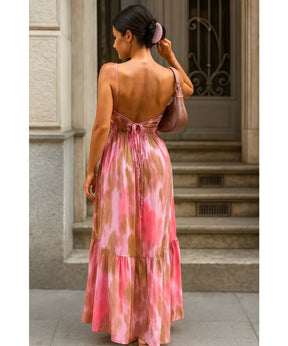 Vestido Longo Boho Elegante para Casamento de Dia | Zarale