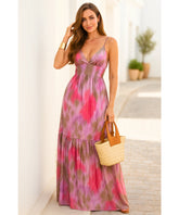 Vestido Longo Boho Elegante para Casamento de Dia | Zarale