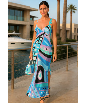 Vestido Longo Feminino Boho Casamento Dia Elegante | Lian