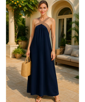 Vestido Longo Feminino Elegante Casual Verão | Caca