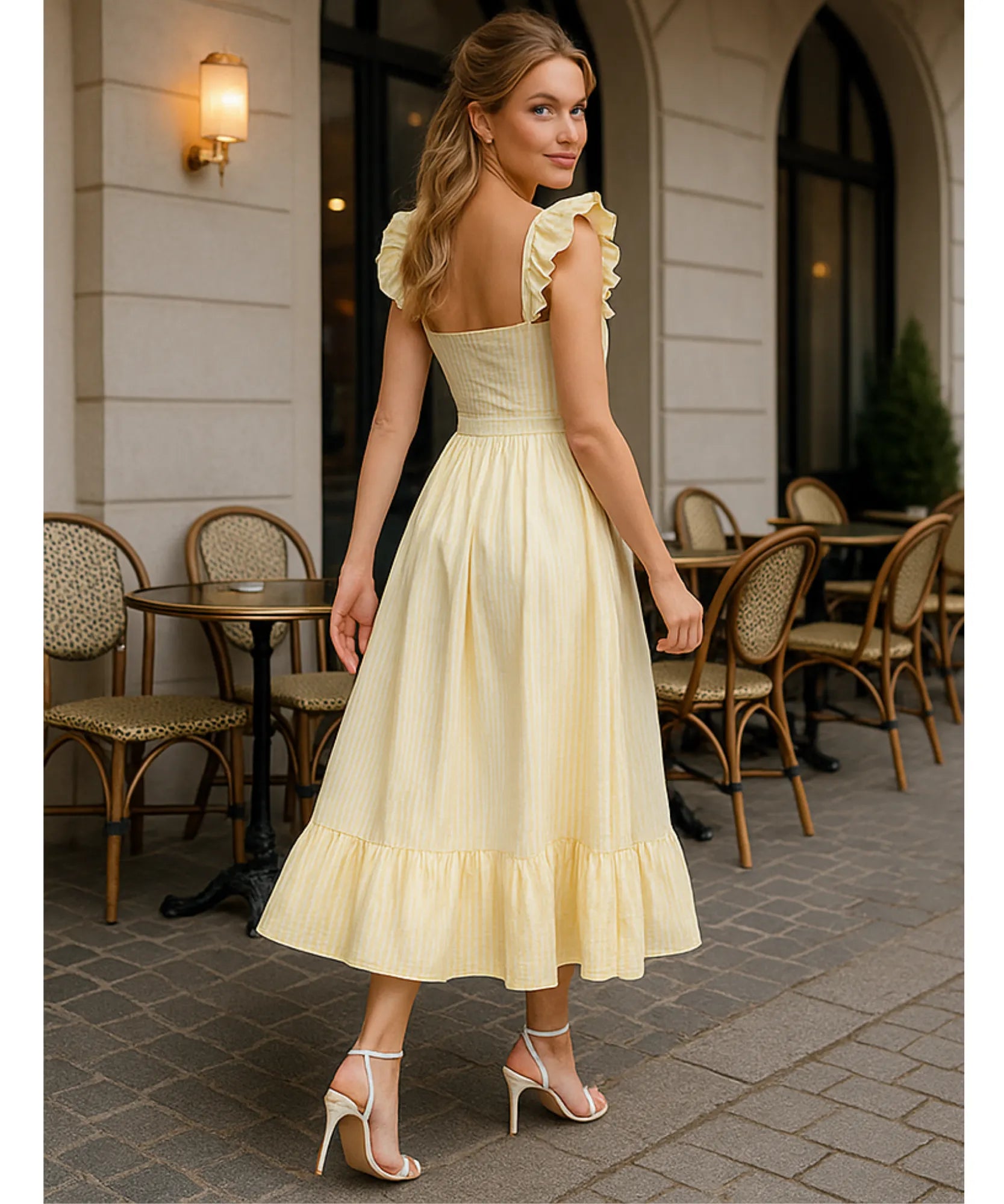 Vestido Midi Elegante Boho Convidadas Casamento Dia | Guardian