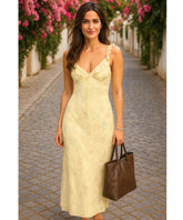 Vestido Midi Florido Feminino Verão Festa | Nevaeh